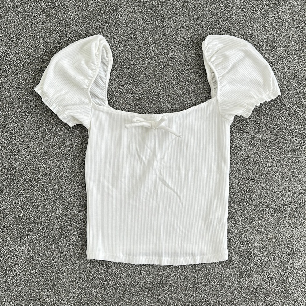 Sunday Best Cap Sleeve crop top